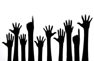 “Raised hands” by TrueMitra Licensed for use by Macquarie University “Raised hands” by TrueMitra Licensed for use by Macquarie University